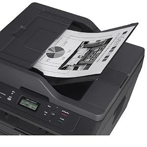 BROTHER Impresora Multifuncional L&aacute;ser,DCPL2540DW,Copiado,Escaneado,D&uacute;plex,Conectividad Inal&aacute;mbrica