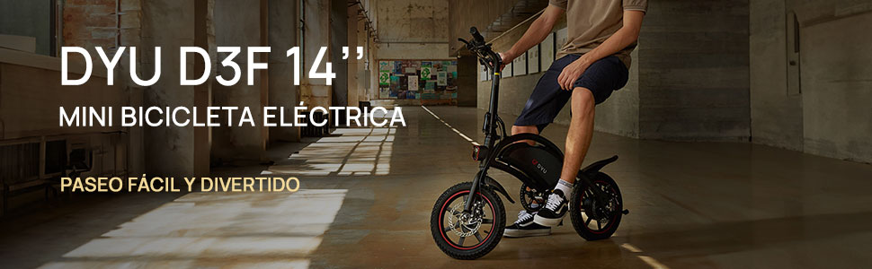 DYU bicicleta electrica d3f