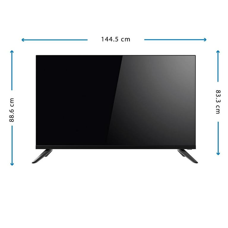 JVC TV 65" con sistema Roku, 4K LED, modelo SI65URF