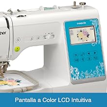 BROTHER,Máquina de Bordar y Coser NV970L,Wifi,Costura,Diseños,Pantalla LCD,Portátil,Emprendedores