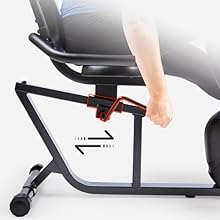 Asiento y respaldo ajustables