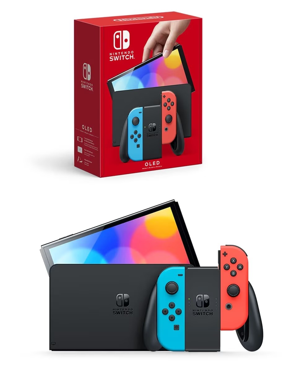 Consola portátil Switch OLED 64 GB edición stand alone Hegskabaa