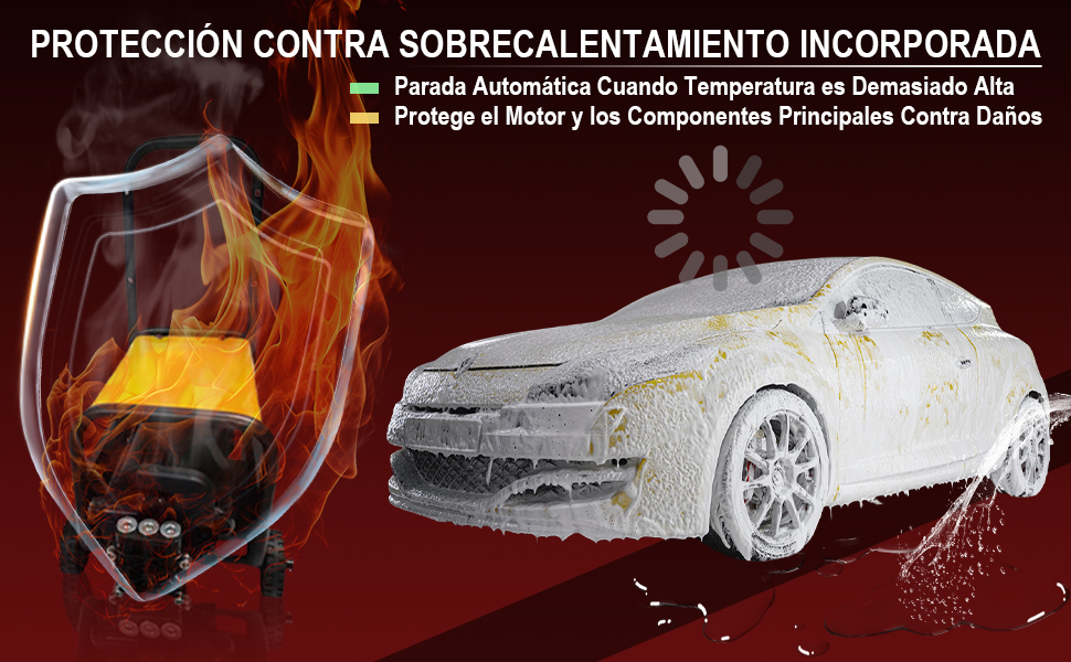 YUODPUED Lavadora a Presión Eléctrica