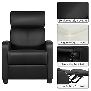 Silla reclinable Yaheetech