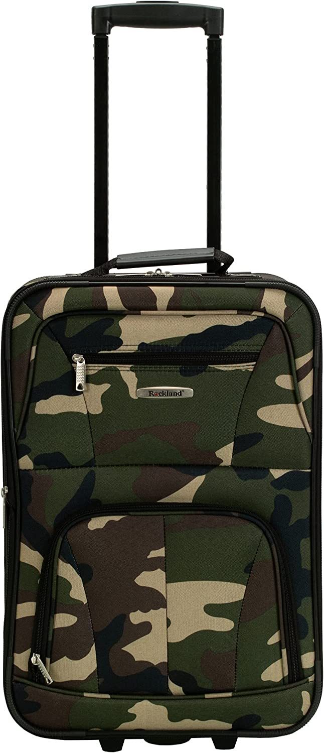 Rockland F32-charcoal, Juego De Equipaje, Carbón, Una Talla