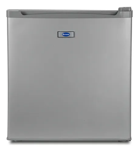 Frigobar Mini 1.6 Pies 46l Refrigerador Congelador Compacto Color Plateado