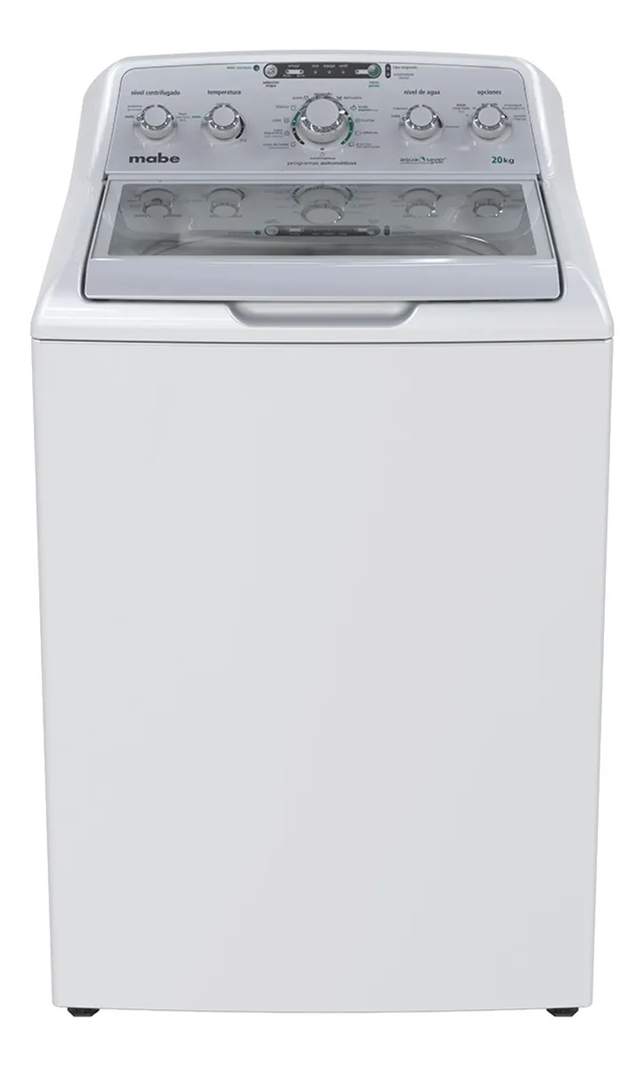 Lavadora automática Mabe hasta 20kg color blanco