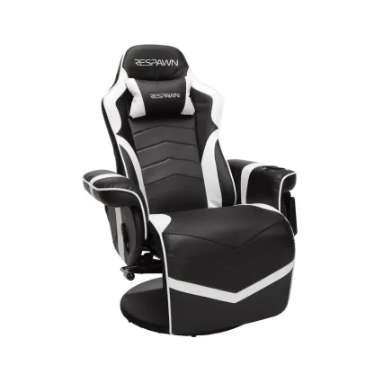 Sillón reclinable para juegos con reposapiés RESPAWN 900