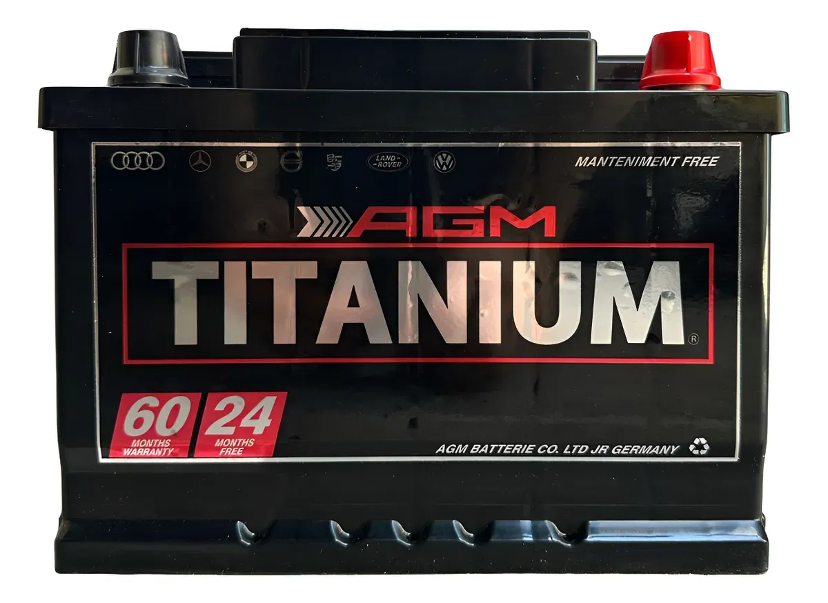 Bateria De Gel Titanium Agm 12v 650 Amperes Modelo 42-650cca