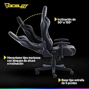 Silla gamer Ocelot Gaming