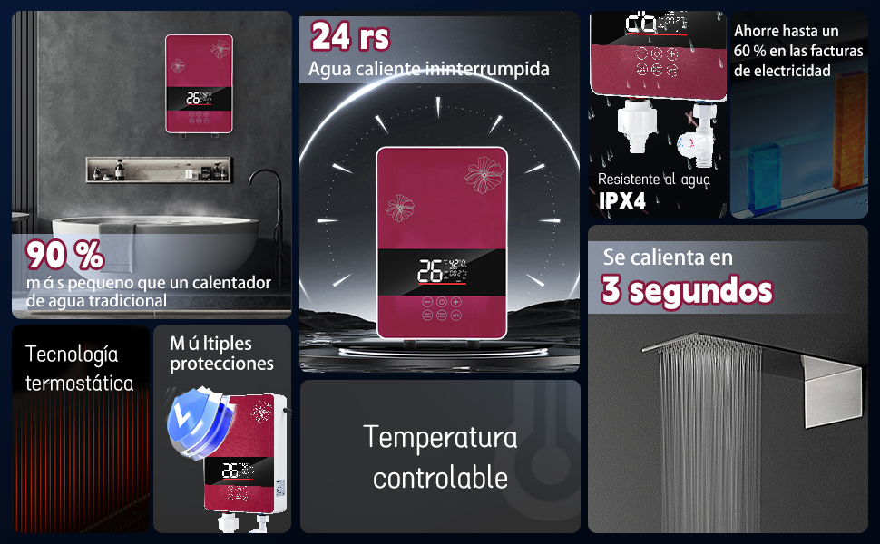  Calentador de Agua Electrico