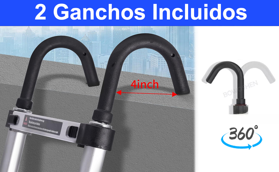 Escalera Recta de Aluminio