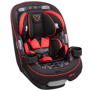 Asiento de coche convertible trasero orientado hacia adelante 3 en 1 Grow and Go Booster Mickey Mouse Disney Baby