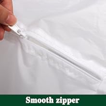 Smooth zipper