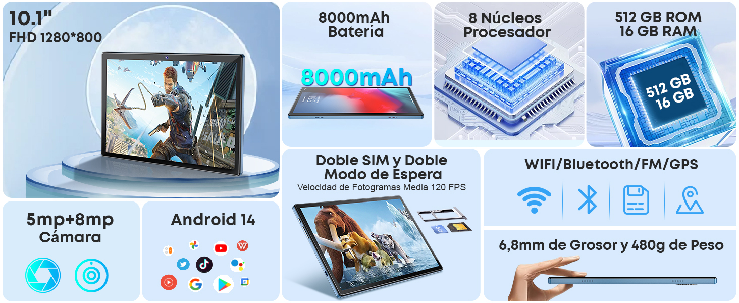 tablet con teclado