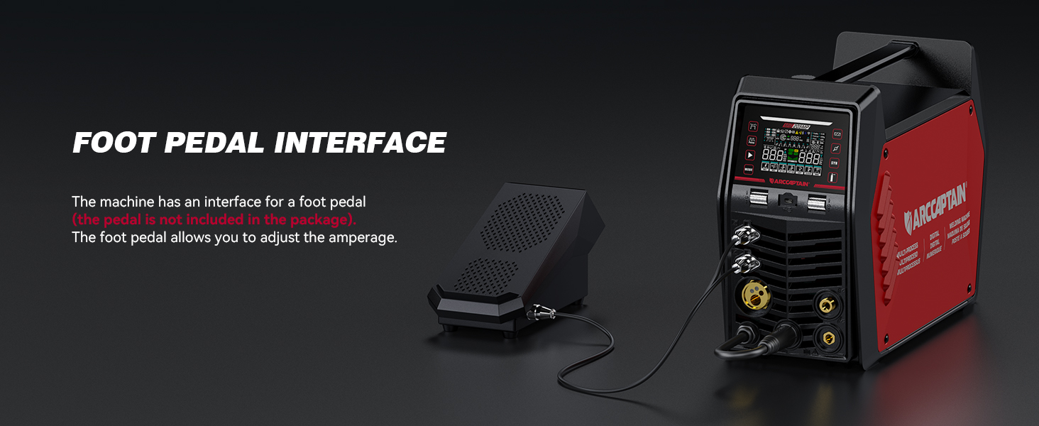 foot pedal interface