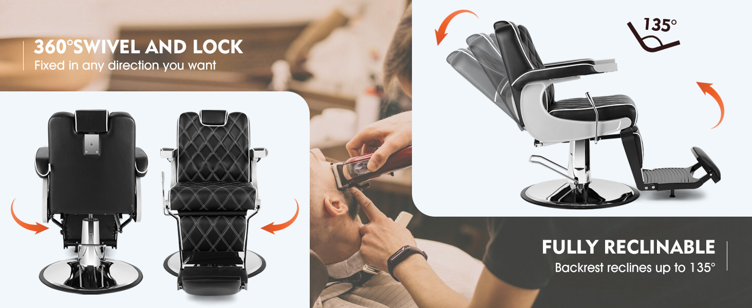 barber chairs