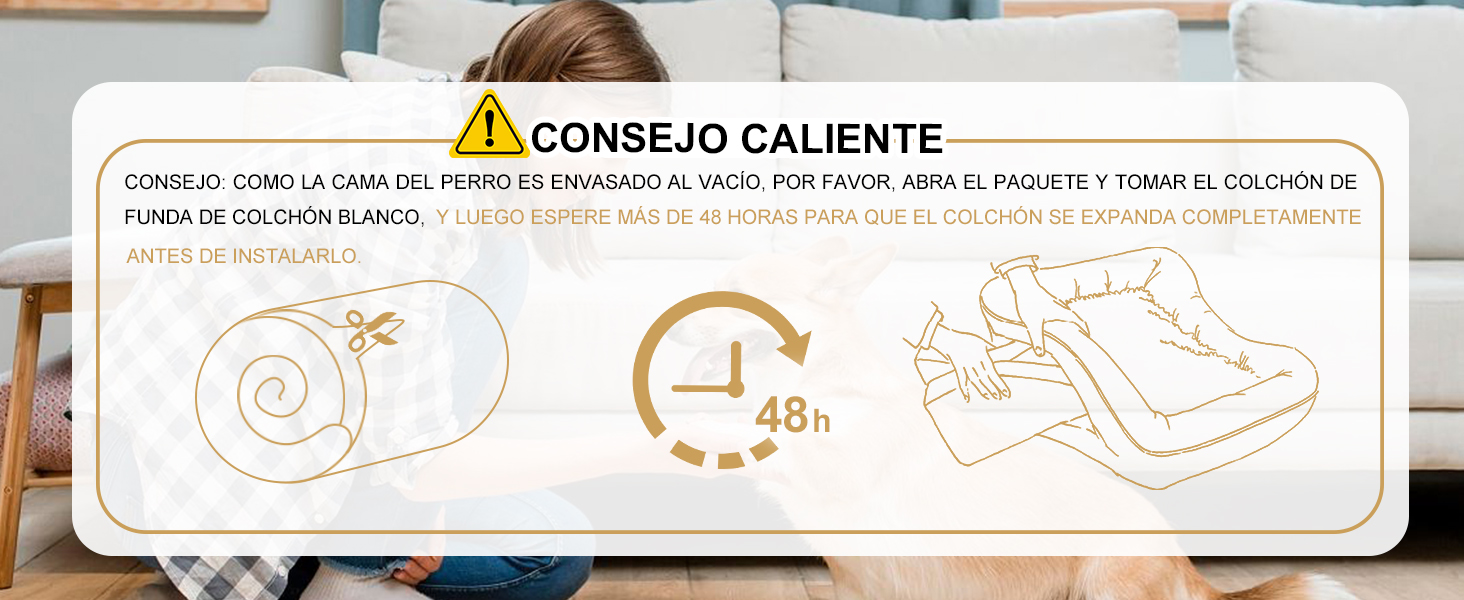 cama para perros grandes