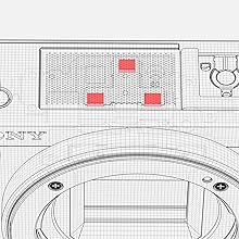 Ilustración que muestra micrófono direccional integrado