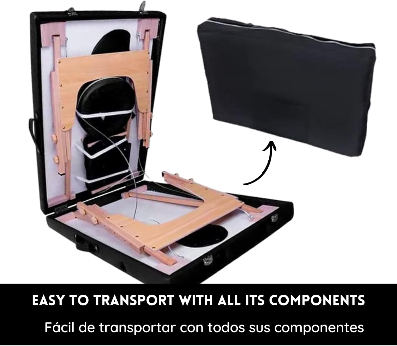 X-PROSS Cama Profesional para Tatuajes Plegable, Cómoda Y Resistente Cama para Masajes Profesional De SPA