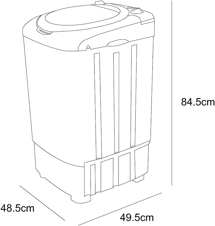 Dace Lavadora 1 tina Semiautomatica 11 kg LA11101