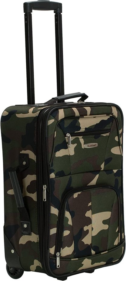 Rockland F32-charcoal, Juego De Equipaje, Carbón, Una Talla