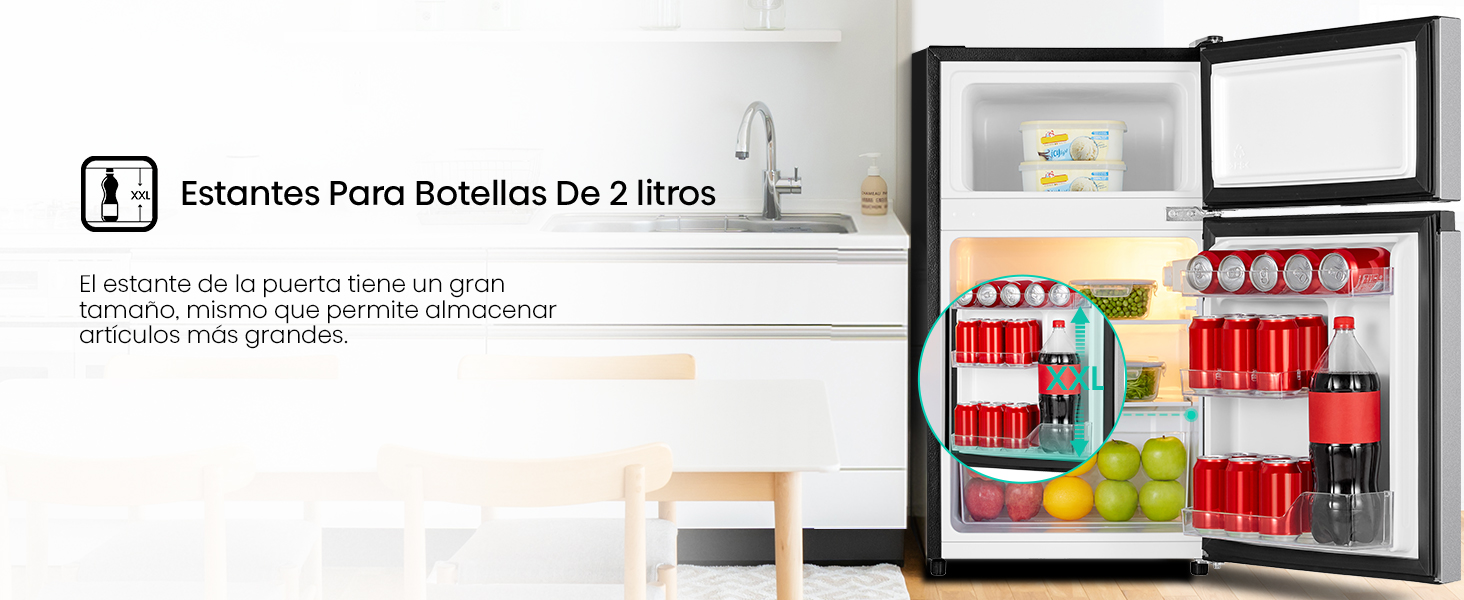 Estantes para botellas de 2 litros