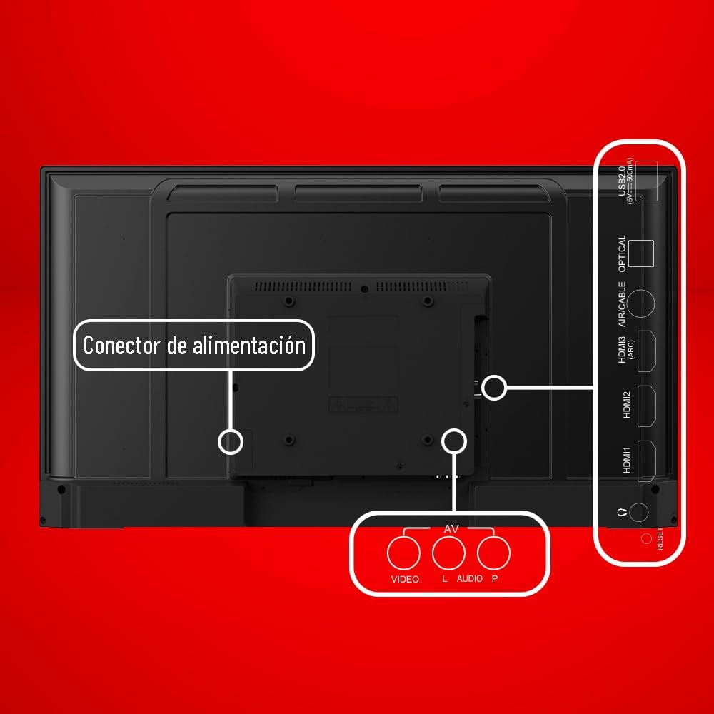 Sharp Roku TV FHD 2T-C40EF4UR, Pantalla 40", Color Negro