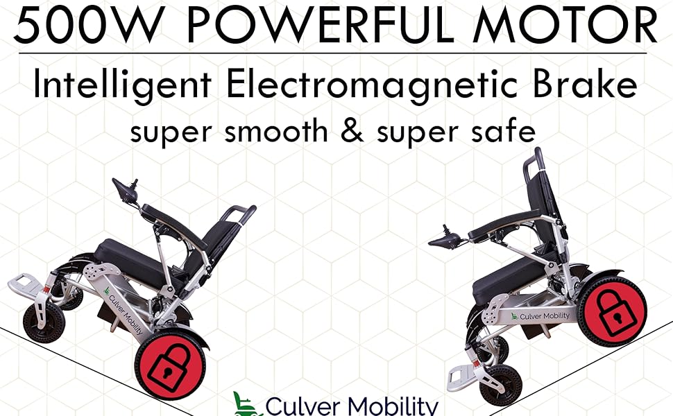 Culver Mobility Tiger - Silla de ruedas el&eacute;ctrica 4