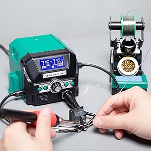 utilizando el YIHUA 939D+-III para soldar