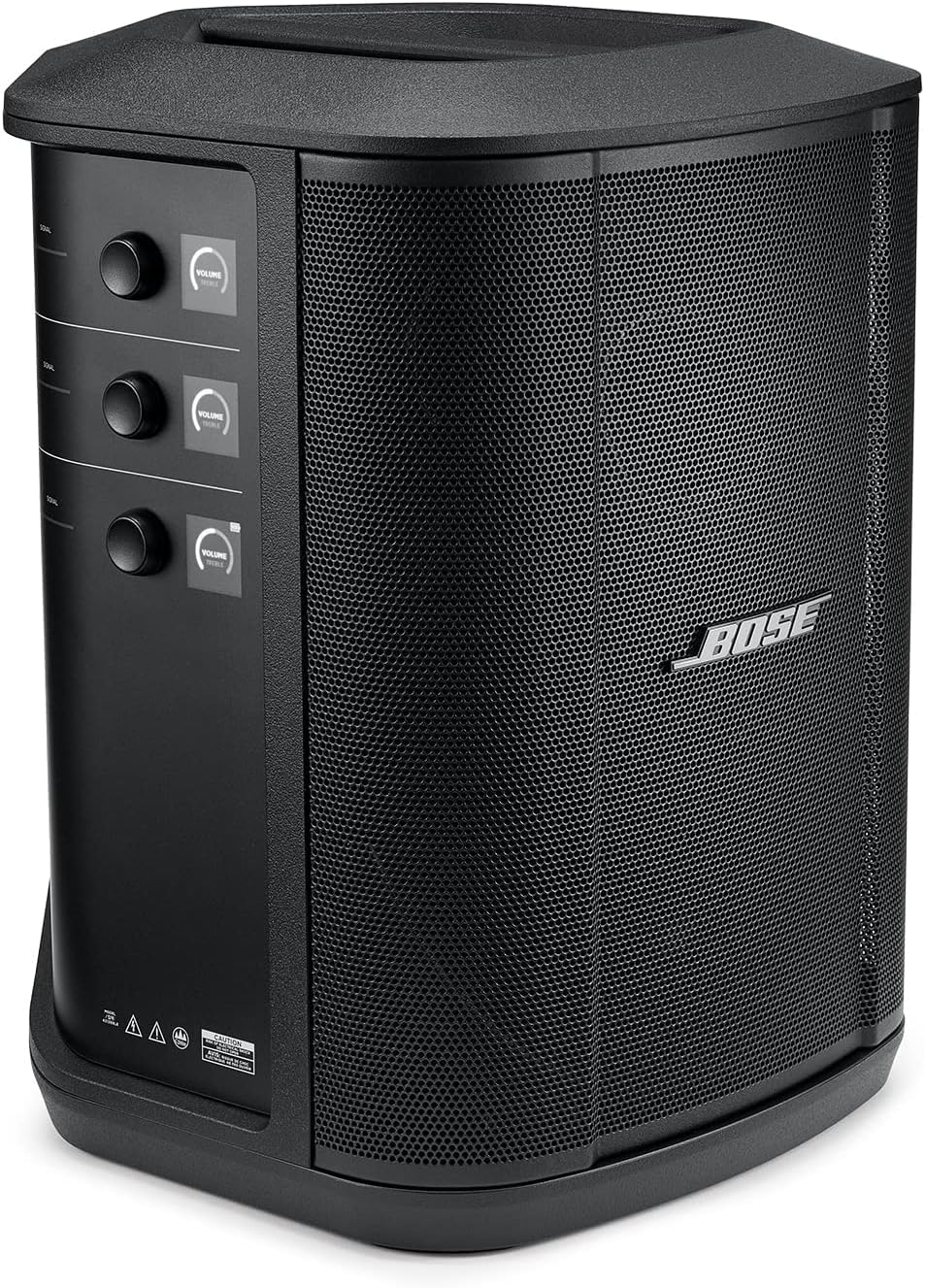 Bose S1 Pro - Sistema de bocinas Bluetooth con batería, micrófono Shure PGA48, Cable de Audio XLR de 4.6 Metros (6 artículos)