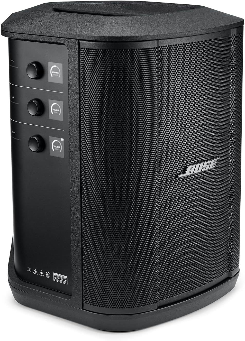 Bose S1 Pro - Sistema de bocinas Bluetooth con batería, micrófono Shure PGA48, Cable de Audio XLR de 4.6 Metros (6 artículos)