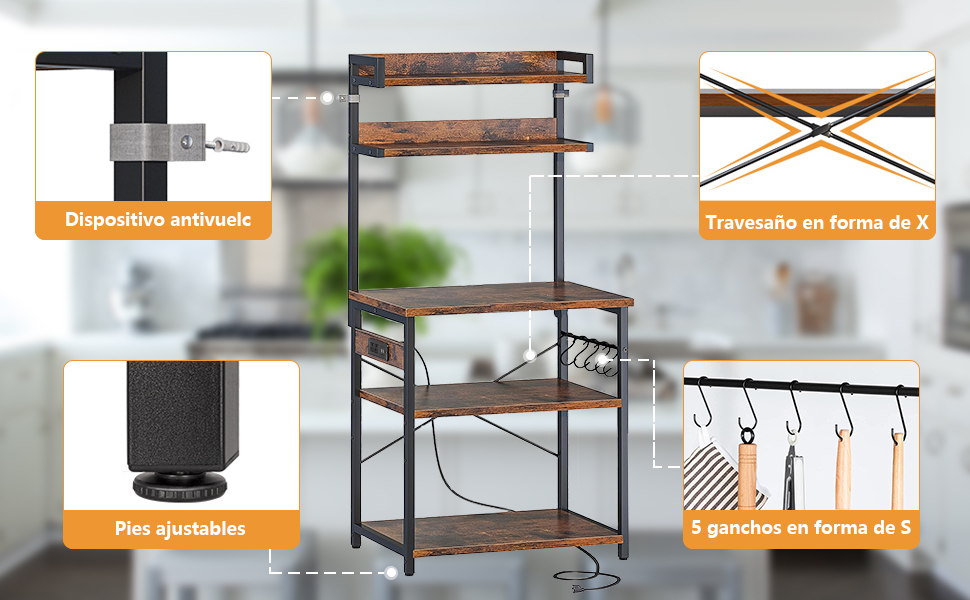 estante de cocina