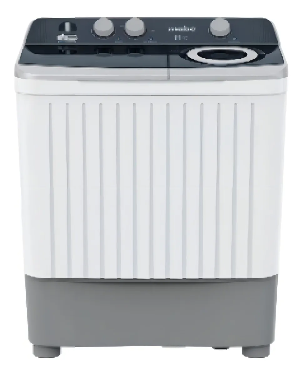Lavadora 2 Tinas 11kg Mabe Lmdx1123hbab Ort Color Blanco