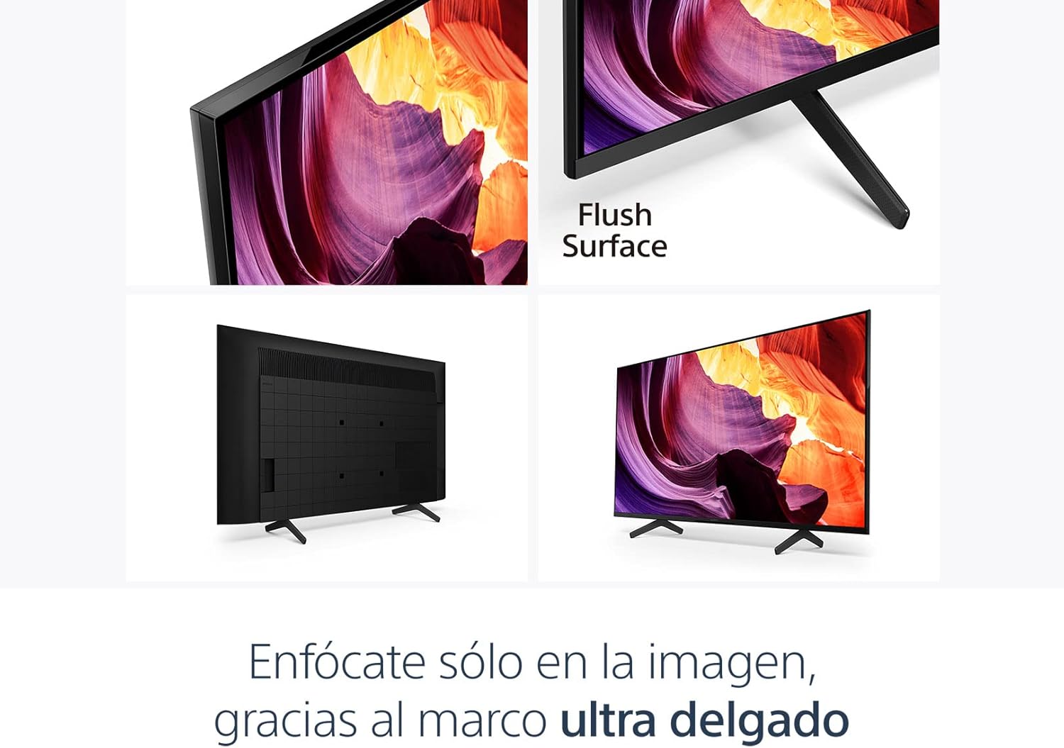 Sony Pantalla X80K 43 Pulgadas KD-43X80K 4K UHD LED Smart Google TV Modelo 2022