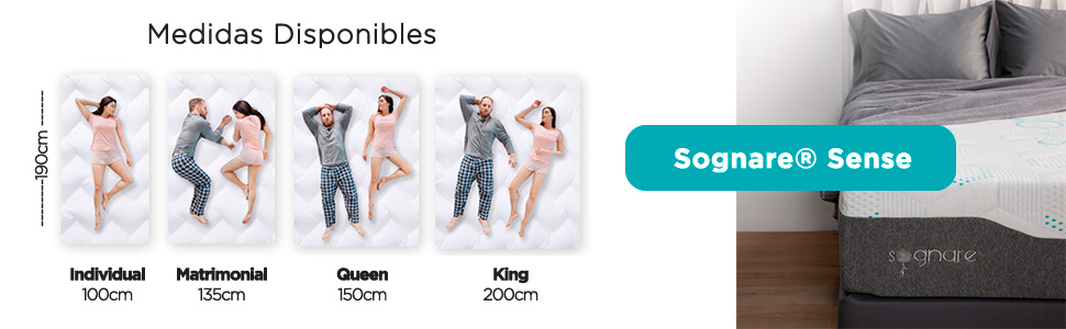 Colchones Sensei; colchones; colch&oacute;n; sognare; sognare colchon; sensei; sensei colchon