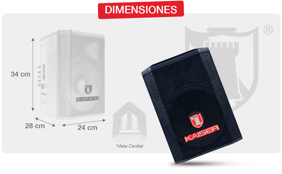 kaiser, bafle, bocina, música, electrónica.