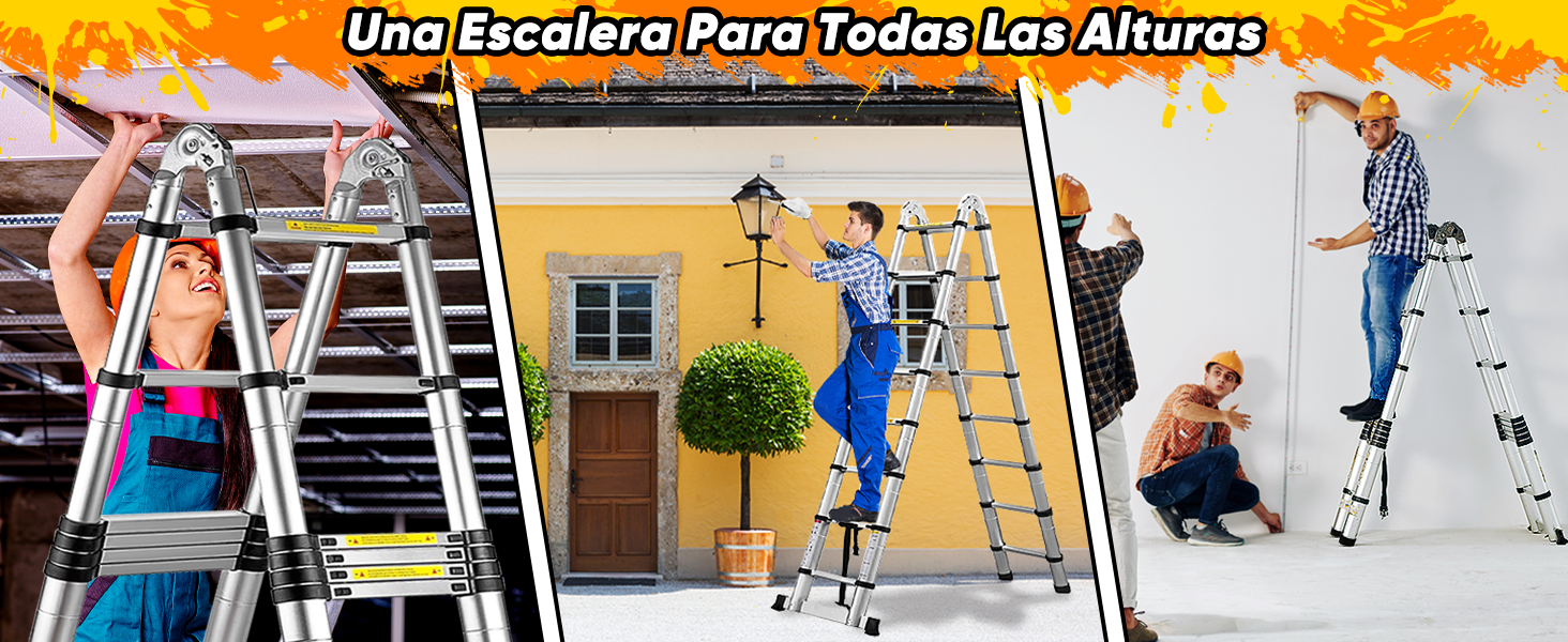escalera telescópica