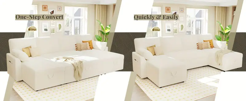 Sofá , 110 pulgadas de tamaño - extraíble 2 en 1, sofá con de almacenamiento , sofá detalles 2