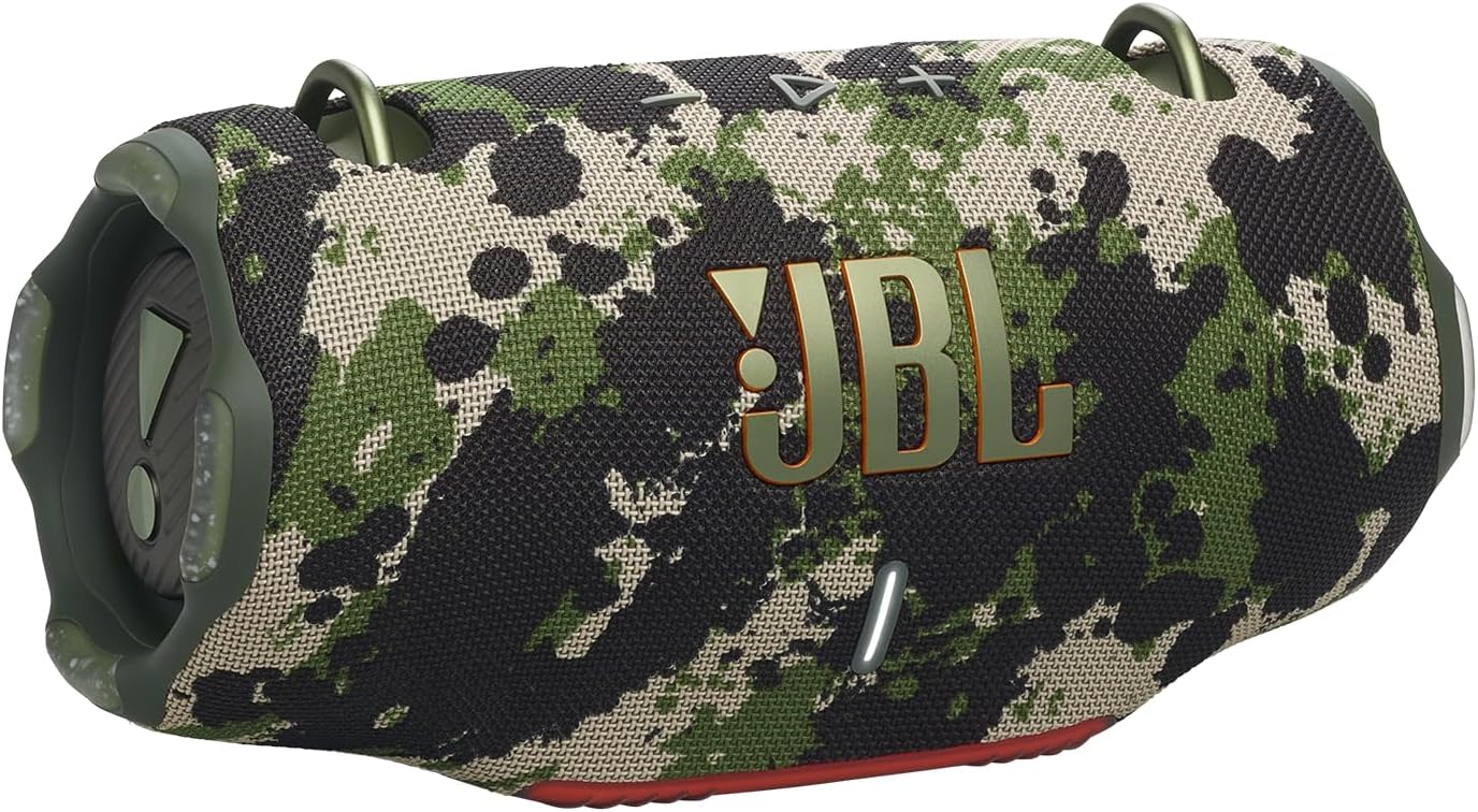 JBL Xtreme 4 Bocina Portátil Bluetooth, Reproducción 24 Horas, Resistente al Agua IP67 - Negro