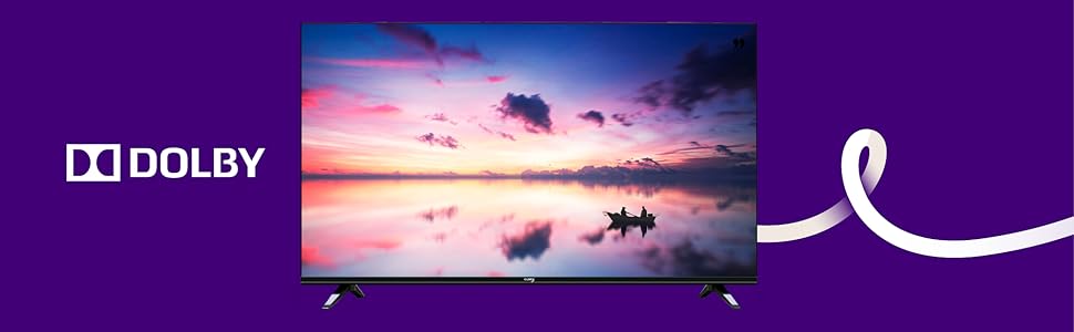 Smart TV Android Google TV Television Pantalla 32'' Pulgadas Dled  Vive en Full HD FHD HDMI 