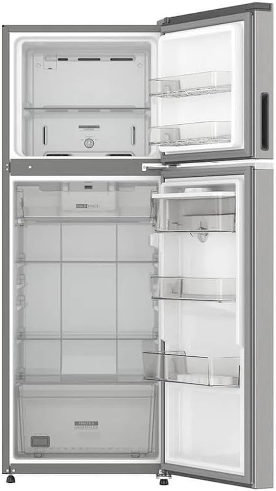 Refrigerador Whirlpool de 11 pies cúbicos Top Mount 2 puertas Gris modelo WT-1143K
