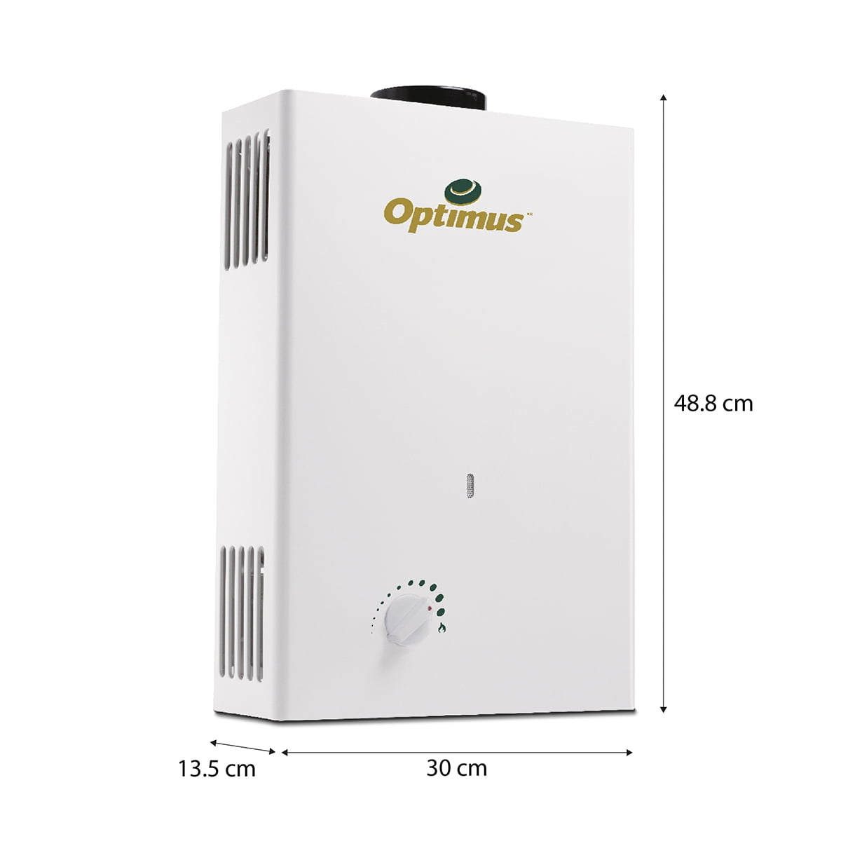 Calentador de Agua Instantáneo Optimus 1 Servicio 5 L/min Gas L.P OI-05 E LP