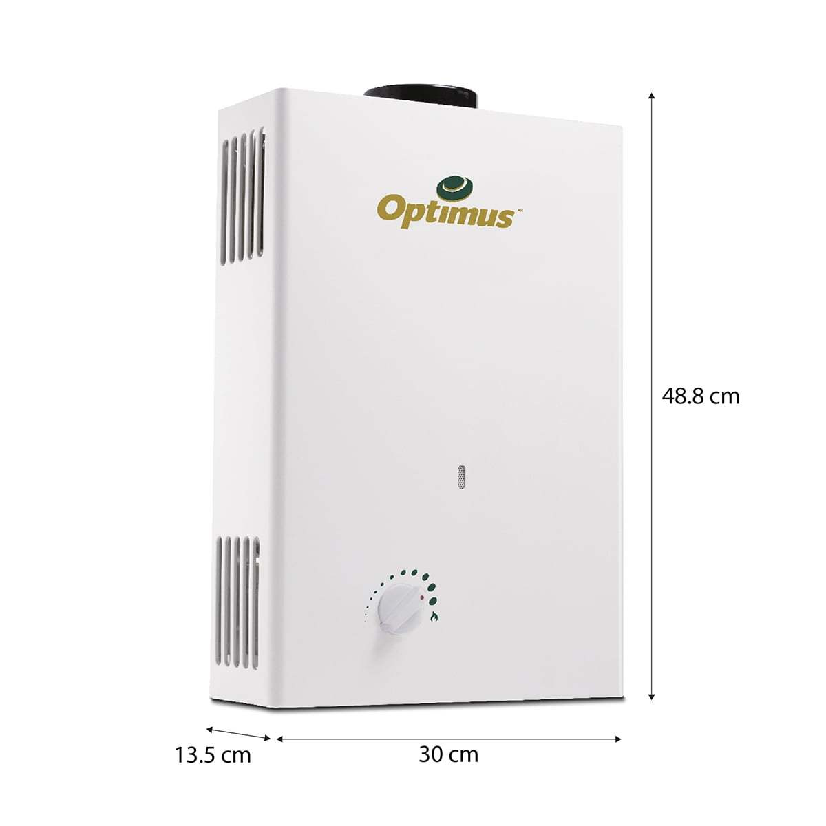 Calentador de Agua Instantáneo Optimus 1 Servicio 5 L/min Gas L.P OI-05 E LP
