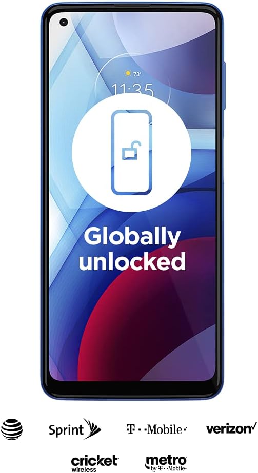 Motorola Moto G Play | 2021 | Batería de 3 días | Desbloqueado | Fabricado para Estados Unidos 3/32GB | Cámara de 13MP | Azul