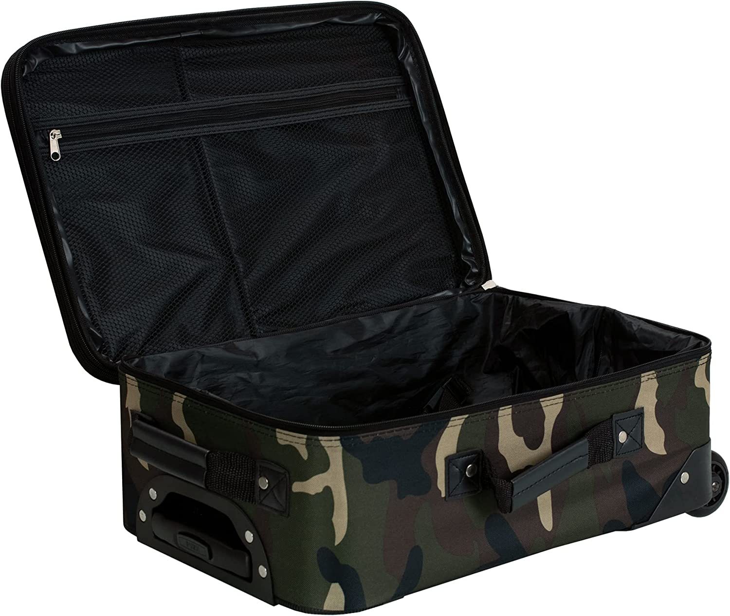 Rockland F32-charcoal, Juego De Equipaje, Carbón, Una Talla