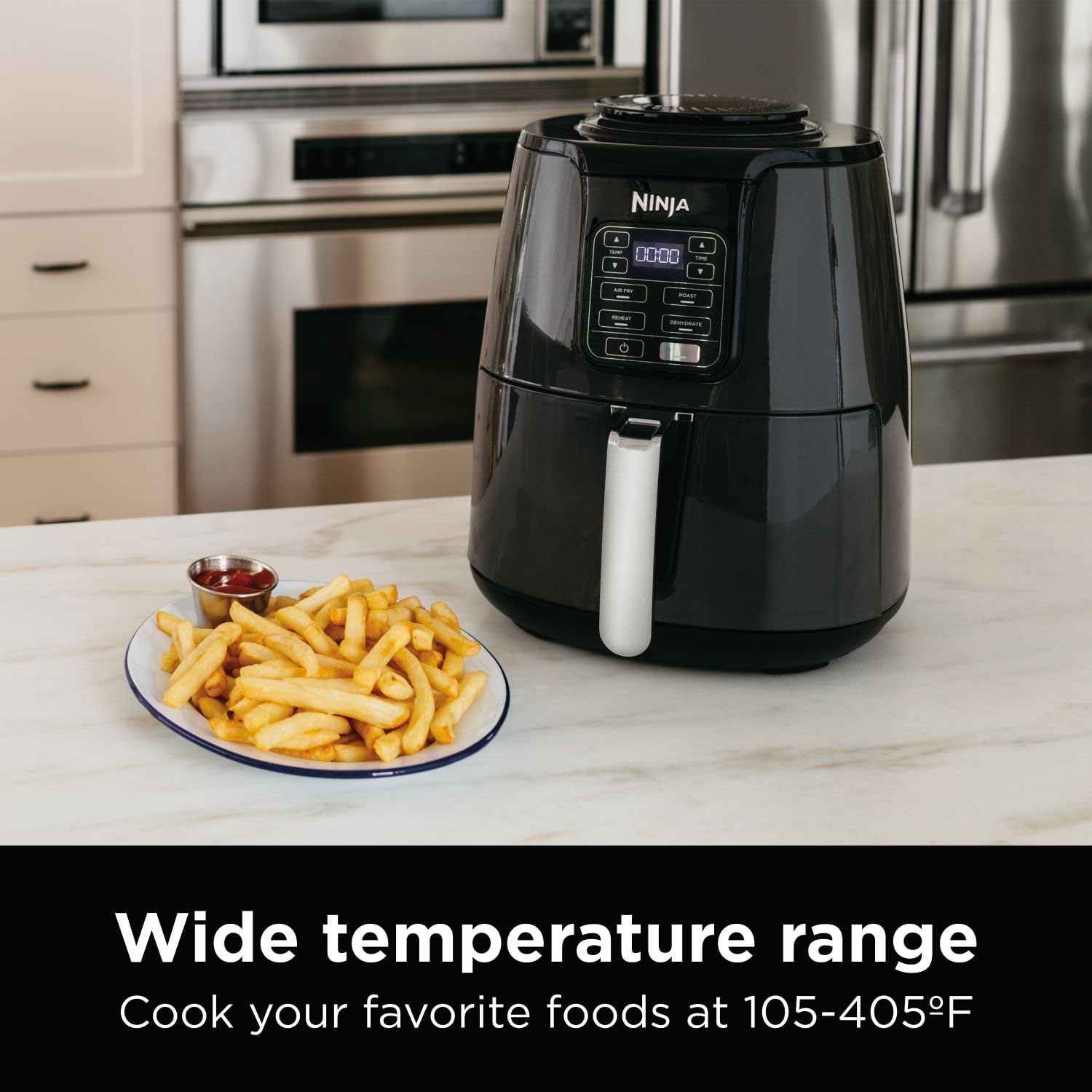 Ninja AF161 Max XL Air Fryer, 5.5 qt, grey