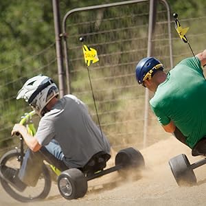 Razor; Three Wheel: Two Guys in Dirt