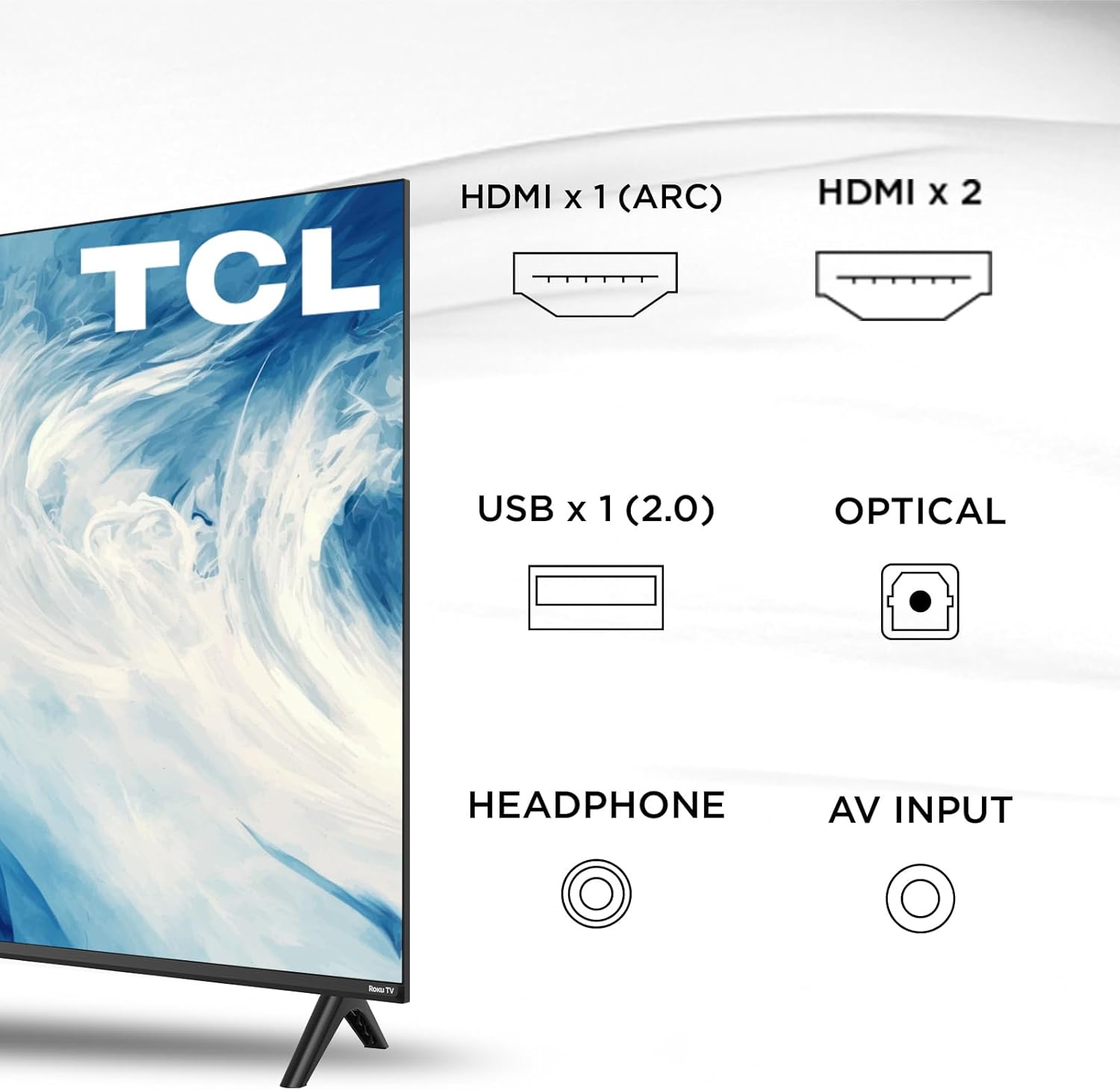 TCL Smart TV Pantalla 32" 32S310R FHD 2K
