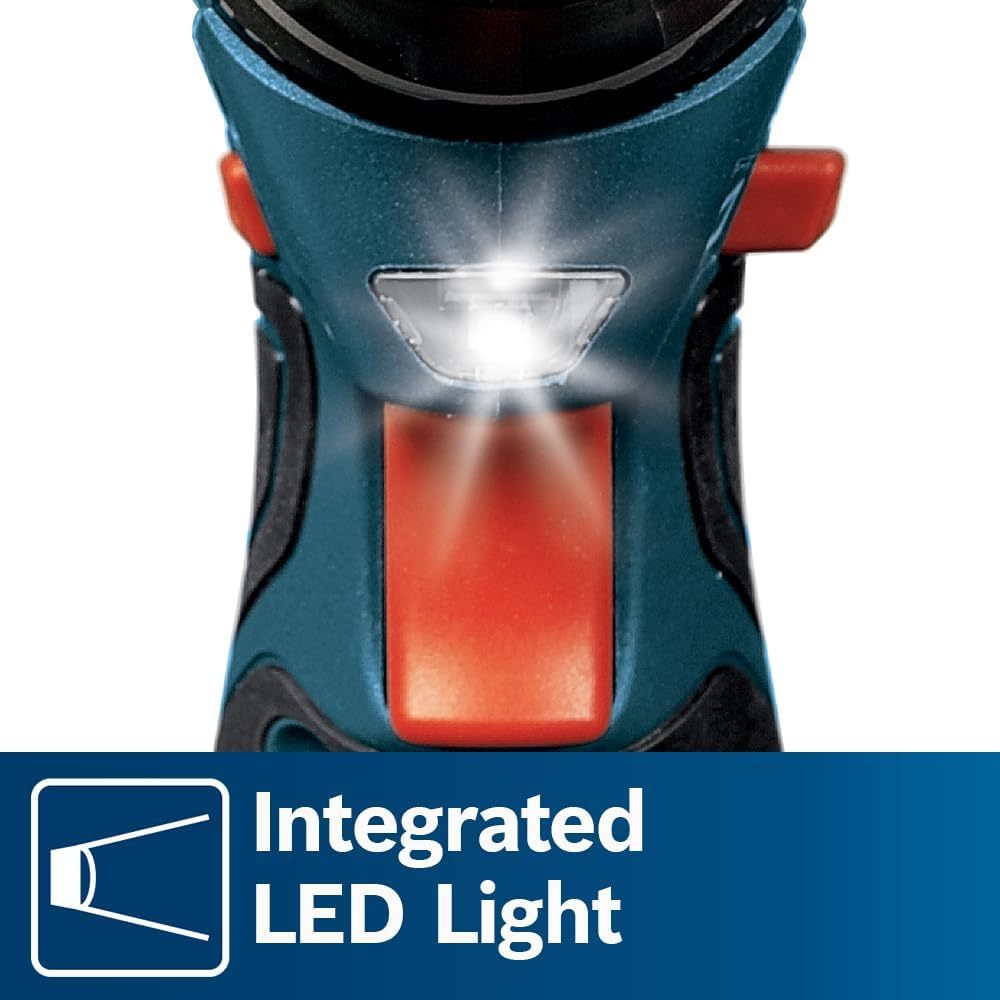 Bosch CLPK22-120 Kit combinado de 2 herramientas de 12 V máx. con Taladro/Atornillador de 3/8", Atornillador de impacto y (2) baterías de 2.0 Ah